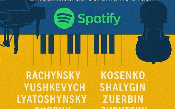 Посольство України в Бразилії представило серію плейлистів української академічної музики